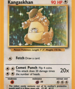 1999 POKEMON JUNGLE #5 KANGASKHAN-HOLO NO SYMBOL ERROR LP-